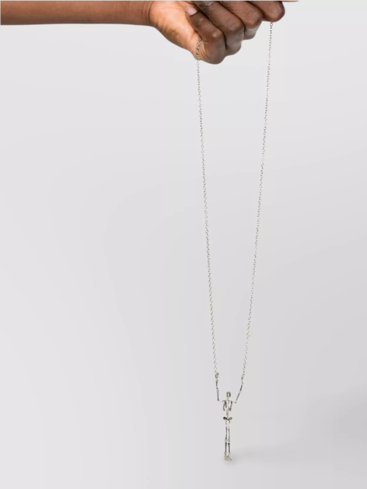 Vivienne Westwood Chain Necklace Skeleton Pendant