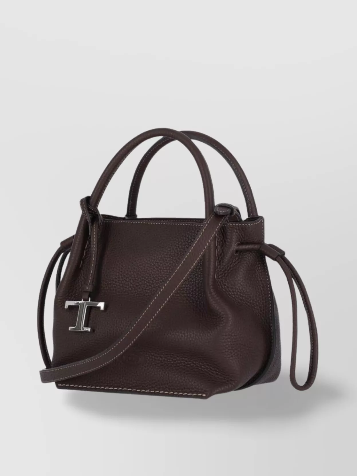 Tod's Shoulder Bag With Adjustable Strap And Top Handle