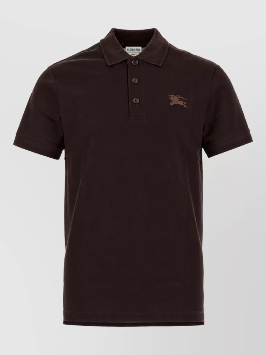 Burberry cotton piqué polo shirt