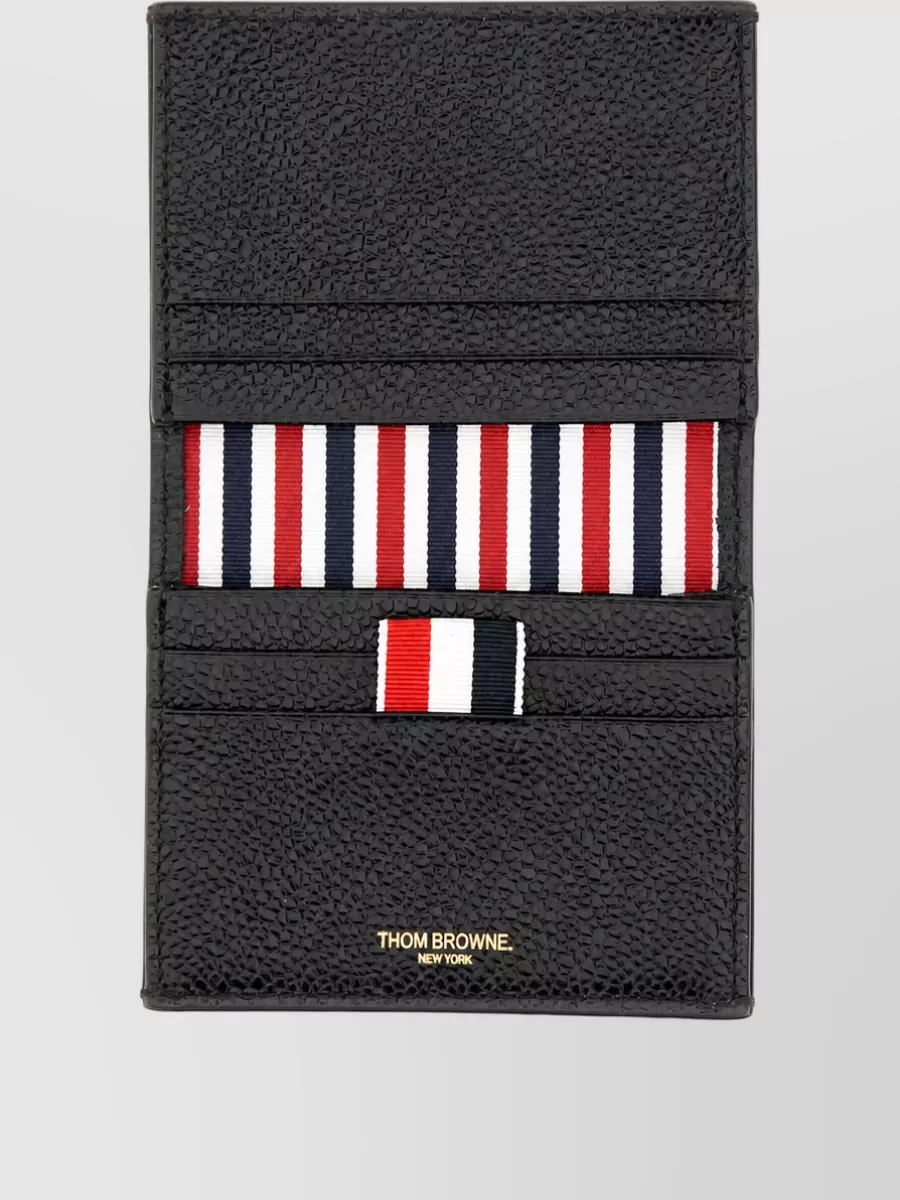 Thom Browne leather cardholder