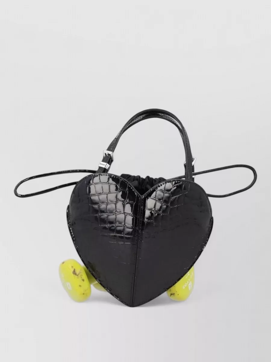 Rotate leather mini bag