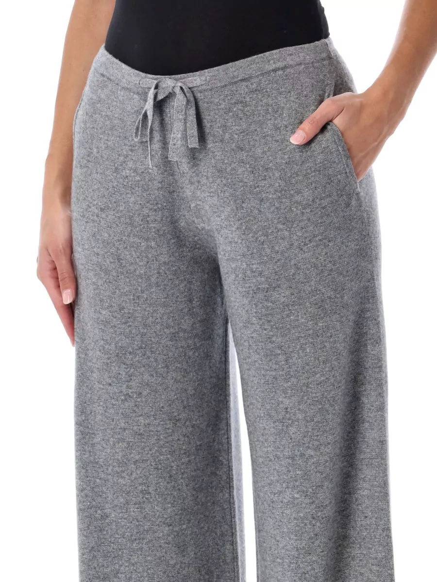Rhea Costa Cashmere Wool Drawstring Lounge Pants