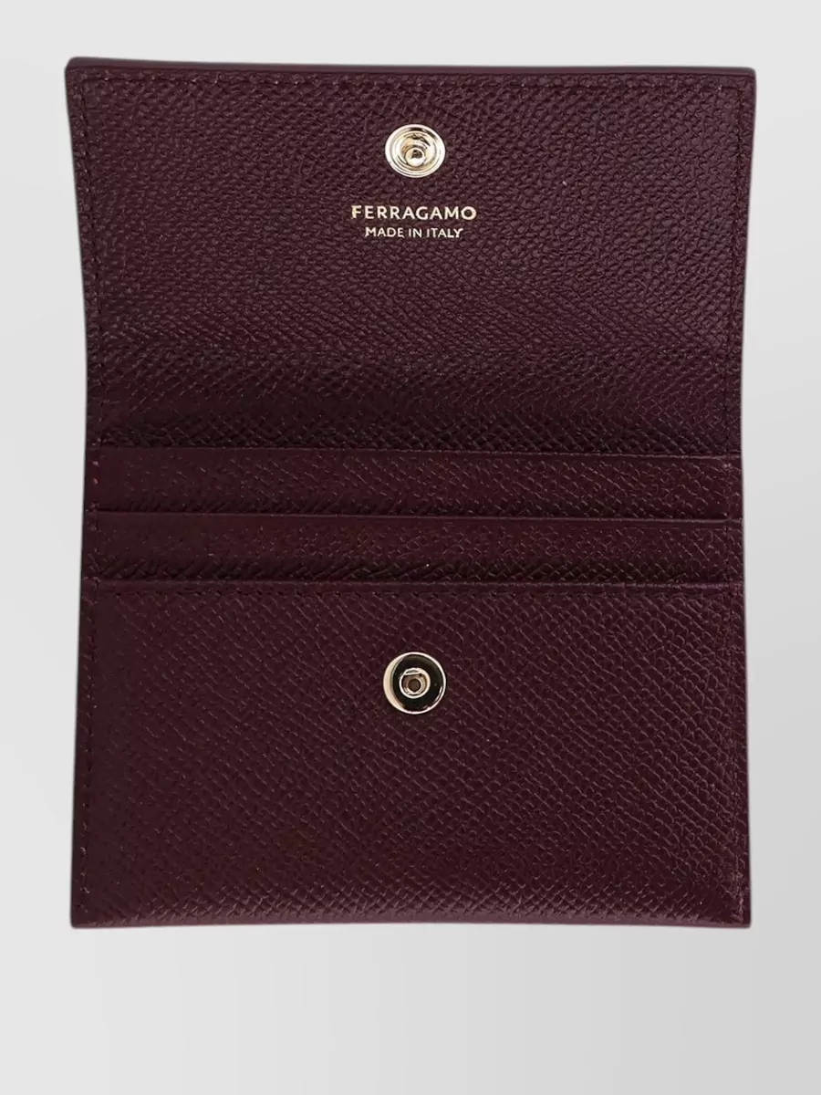 Ferragamo Leather Cardholder