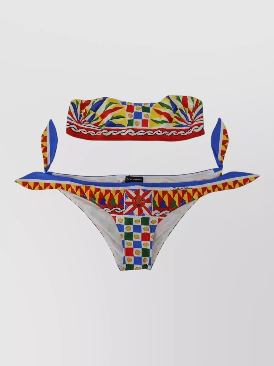 Dolce&Gabbana Cotton Elastic Waistband Bikini Briefs