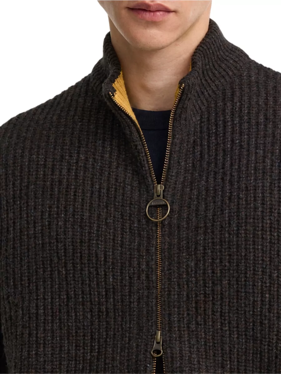 Barbour Wool Cardigan