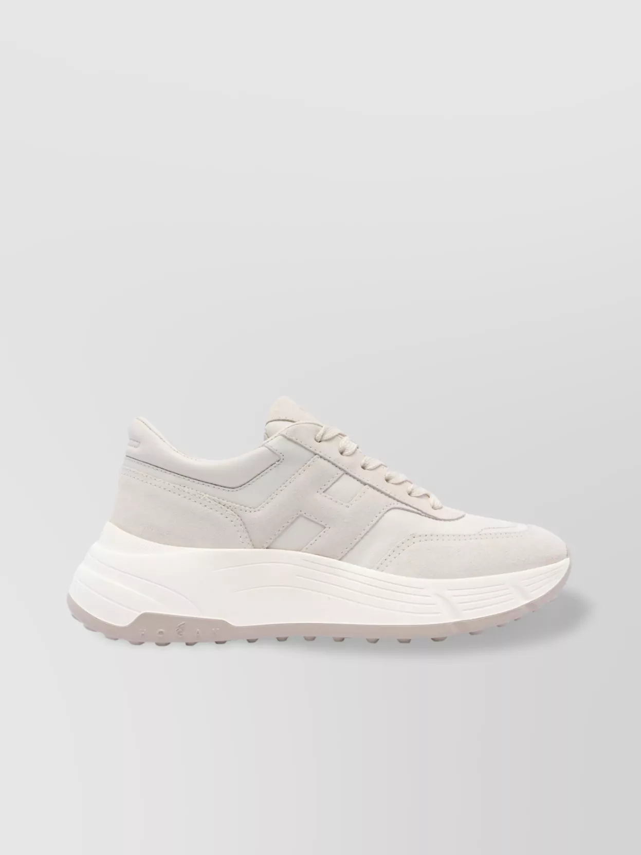 Hogan Low Top Sneakers Leather Upper