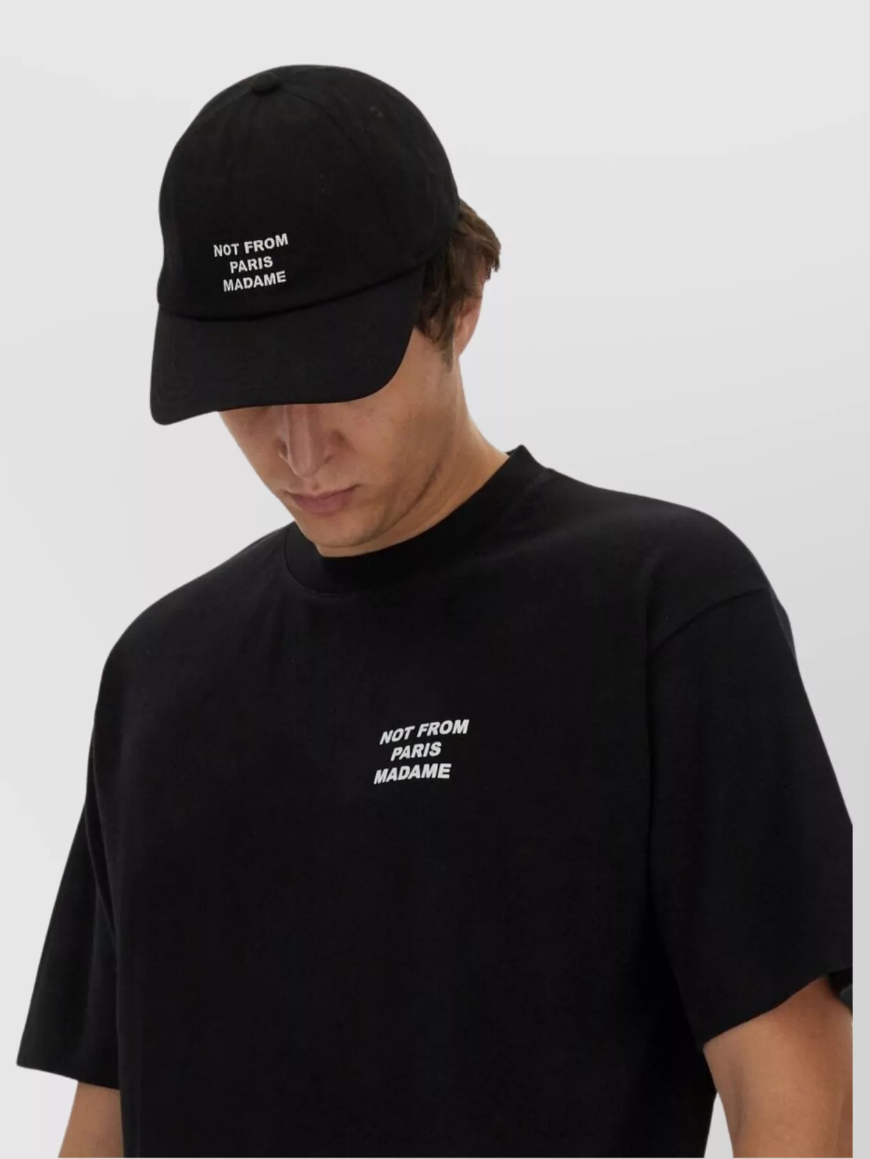 Drôle De Monsieur Cotton Crew Neck T-Shirt