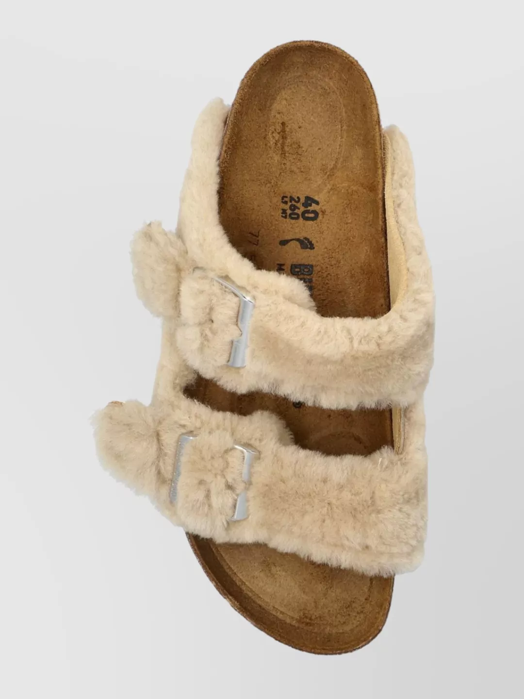 Birkenstock Arizona Teddy Open Toe Sandals