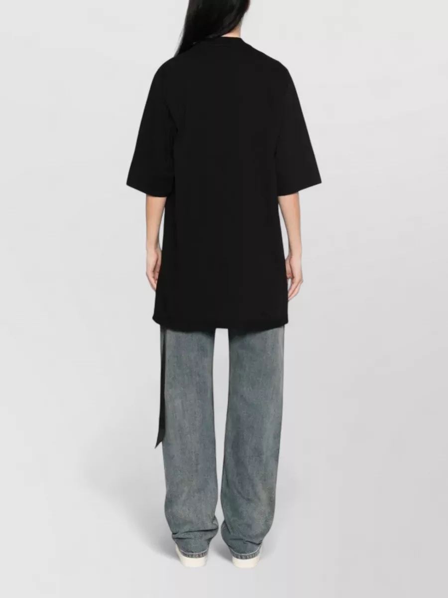 Rick Owens Drkshdw Printed Cotton T-Shirt