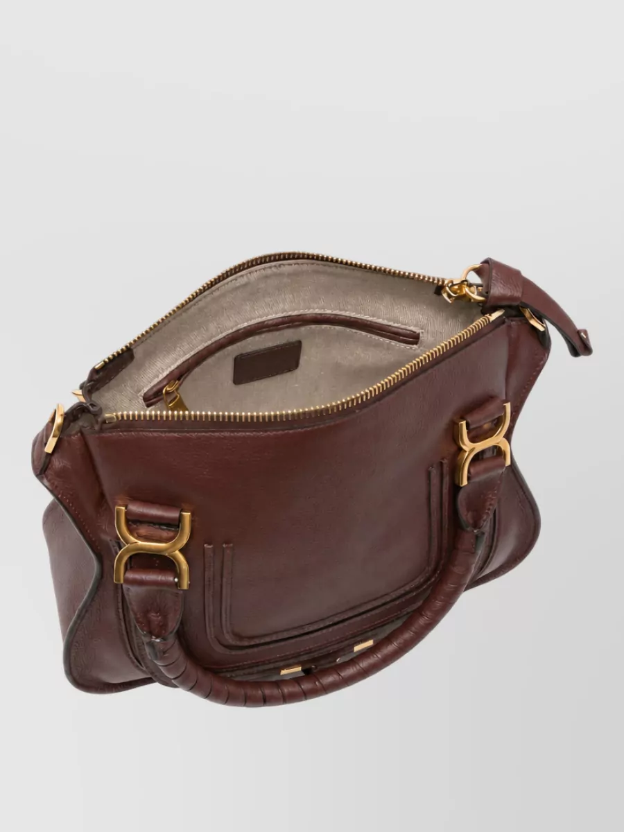 Chloé Alphabet Leather Shoulder Bag