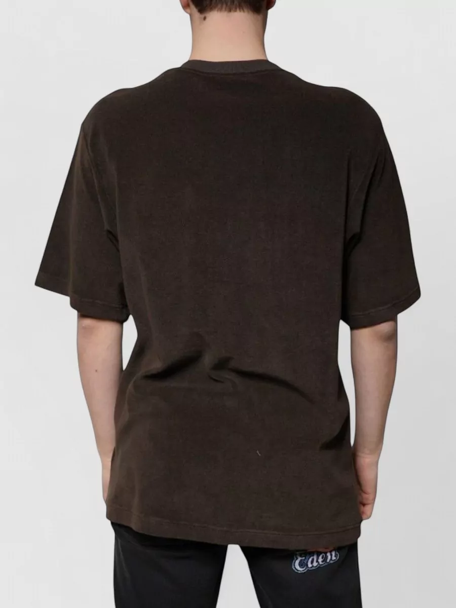 Dolce&Gabbana Cotton Crew Neck Short-Sleeve T-Shirt