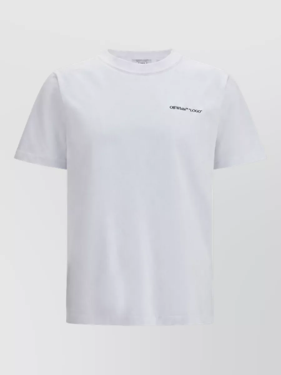 Off-White cotton regular-fit logo-print t-shirt