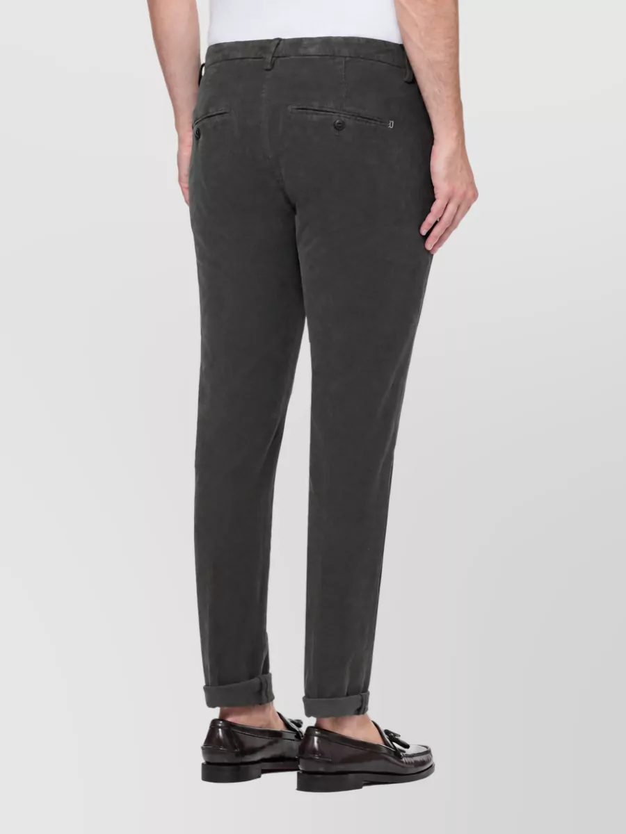 Dondup Corduroy Straight-Leg Chino Pants
