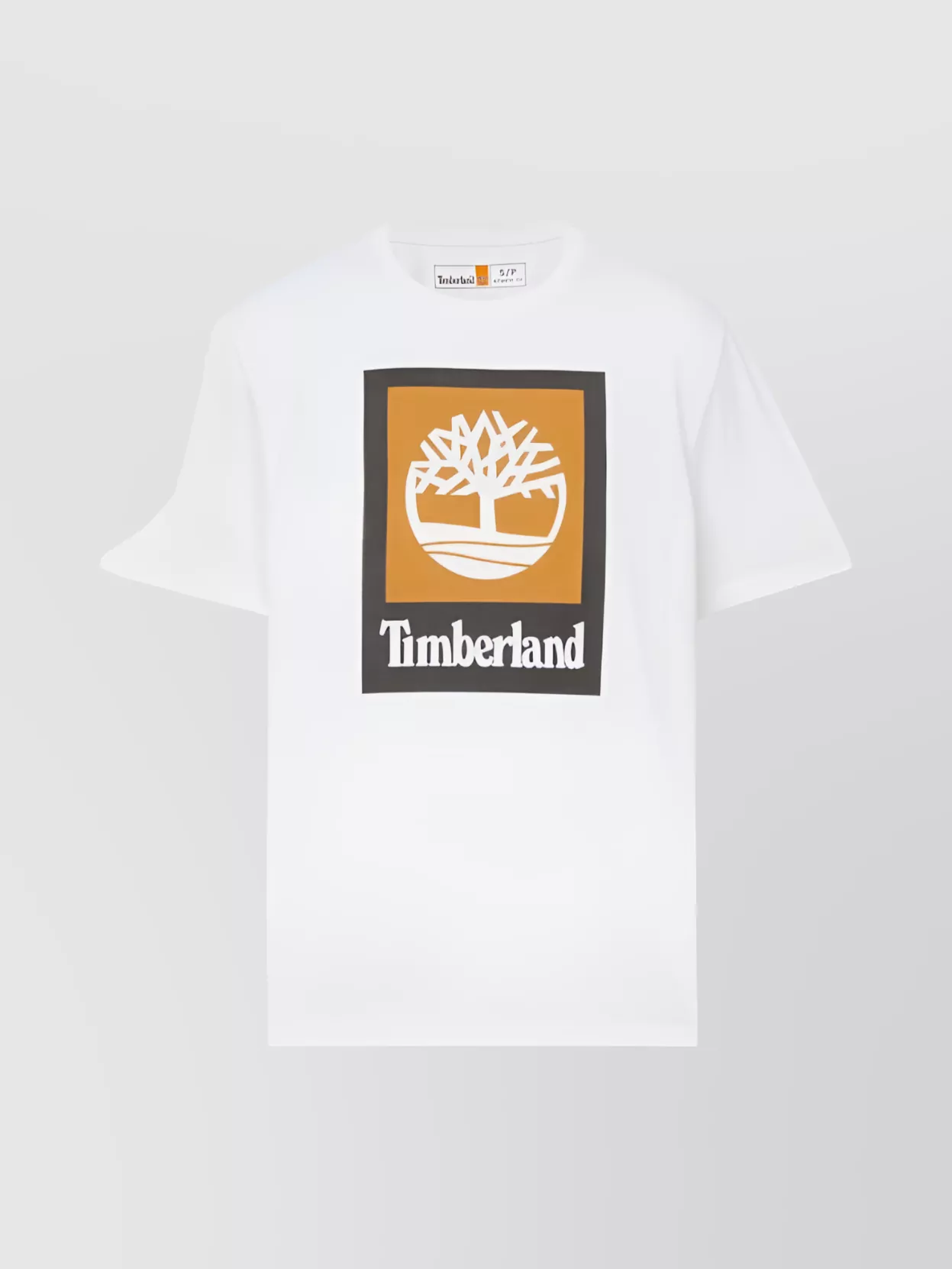 Timberland Crew Neck Logo Graphic Square Frame