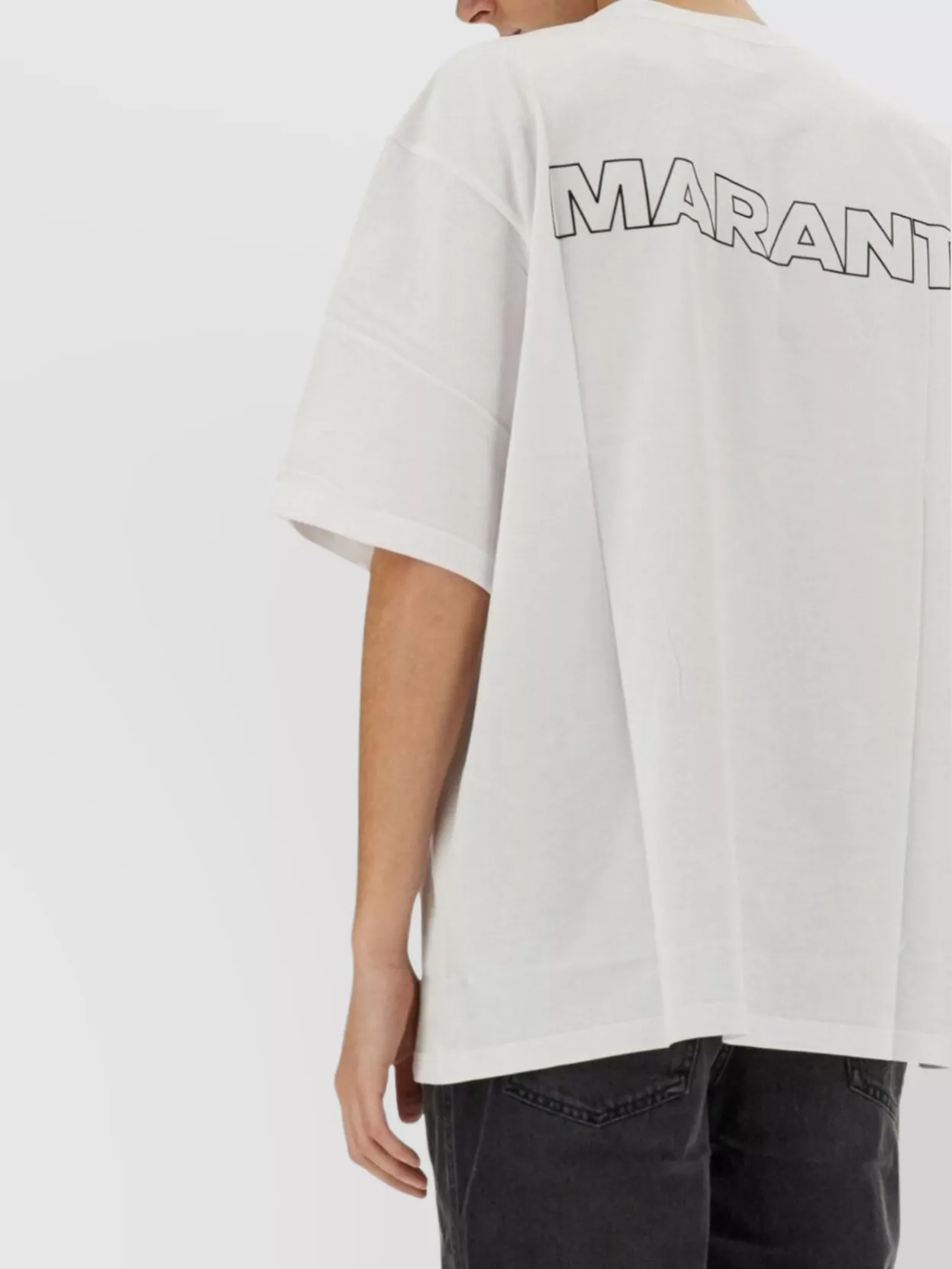 Isabel Marant "Guizy" Short Sleeves Crew Neck T-Shirt