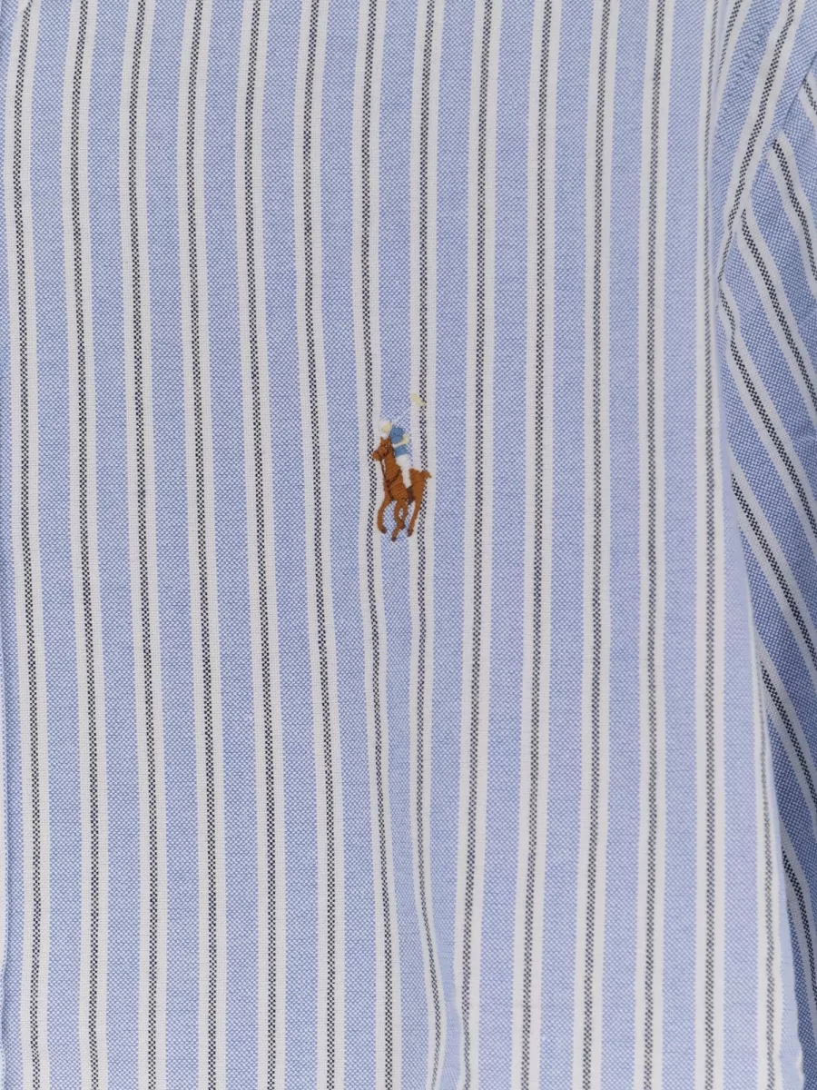 Polo Ralph Lauren Slim Fit Cotton Shirt Button Collar