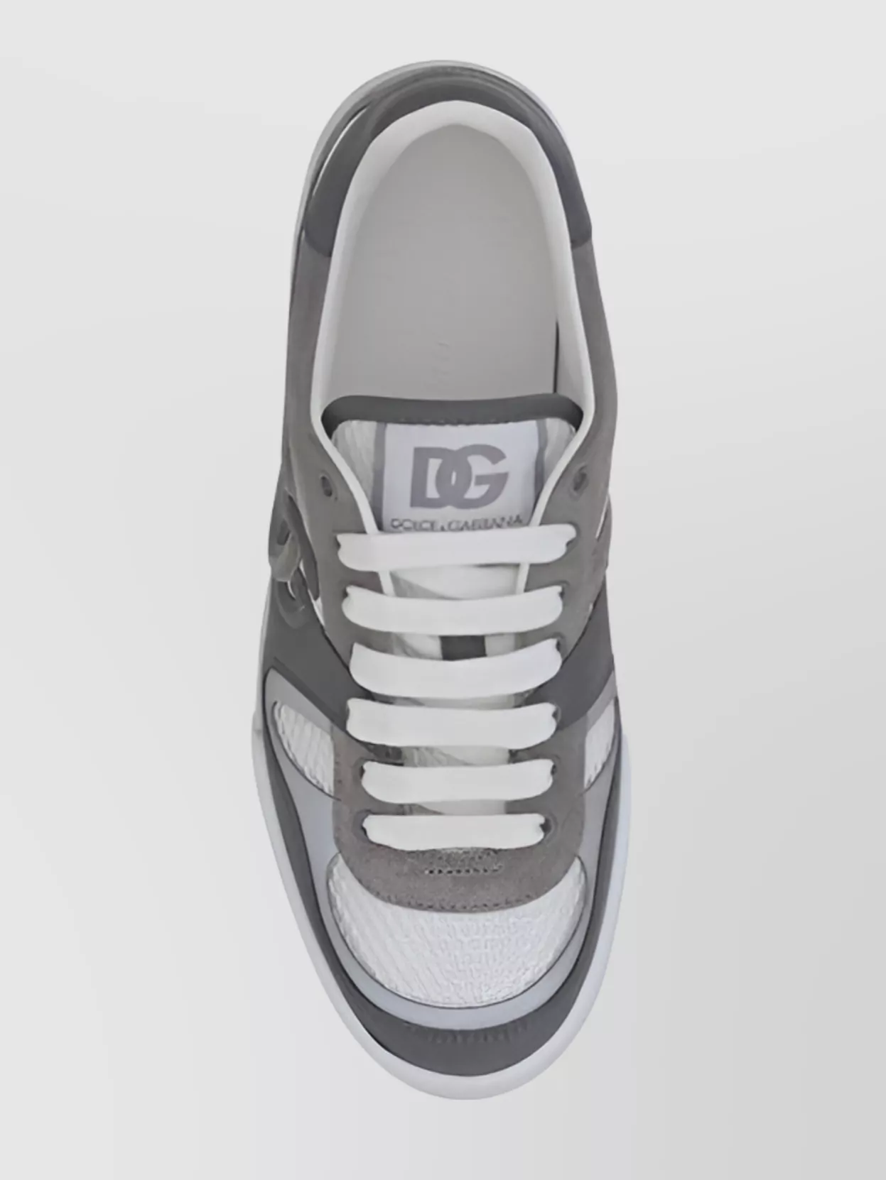 Dolce&Gabbana Sneakers With Flat Sole And Paneled Design
