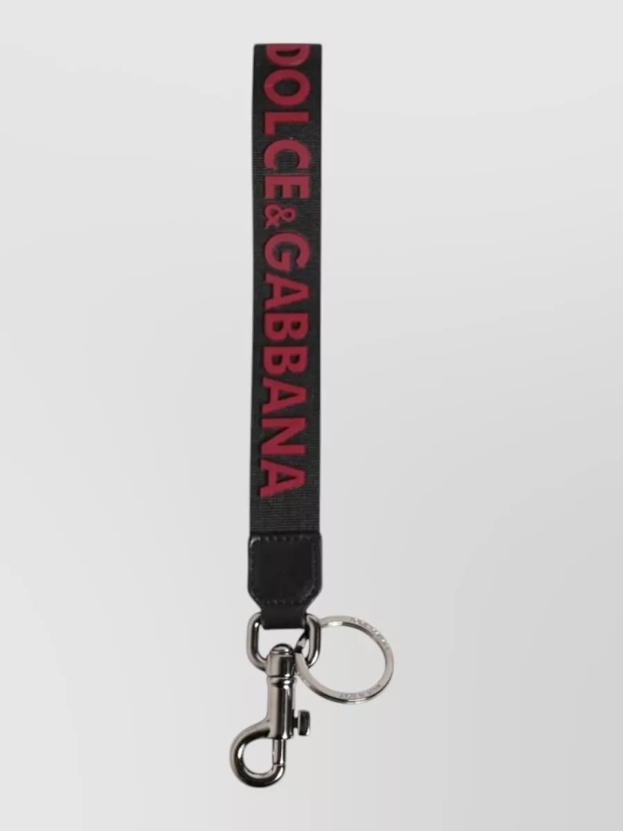 Dolce&Gabbana logo keychain