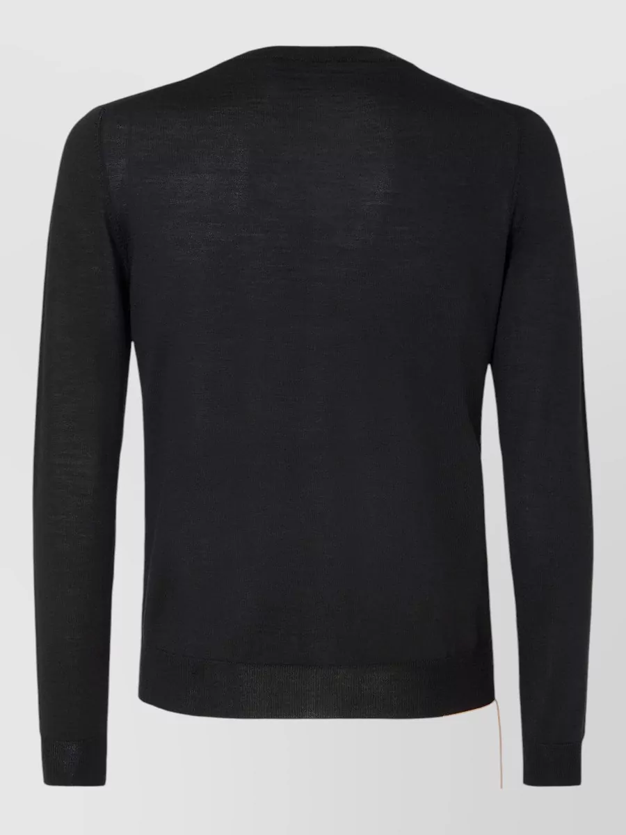 Fendi Wool Slim-Fit V-Neck Sweater