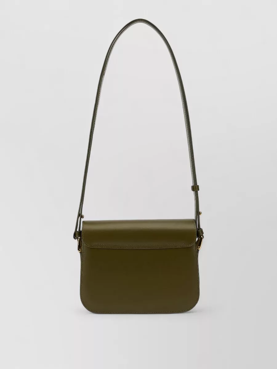 A.p.c. Grace Leather Cross-Body Bag