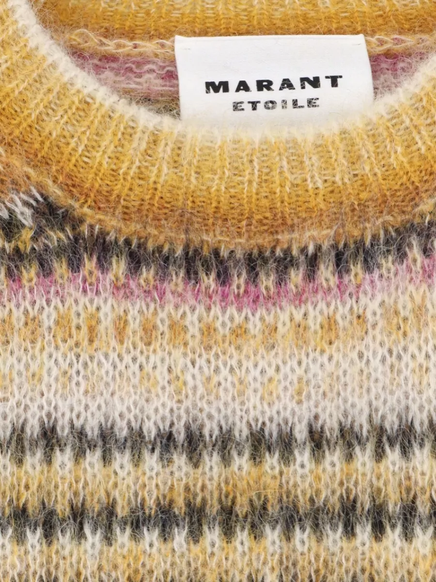 Isabel Marant Etoile Mohair Blend Crew Neck Jumper