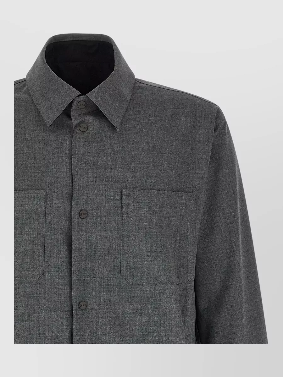 Herno reversible shirt jacket