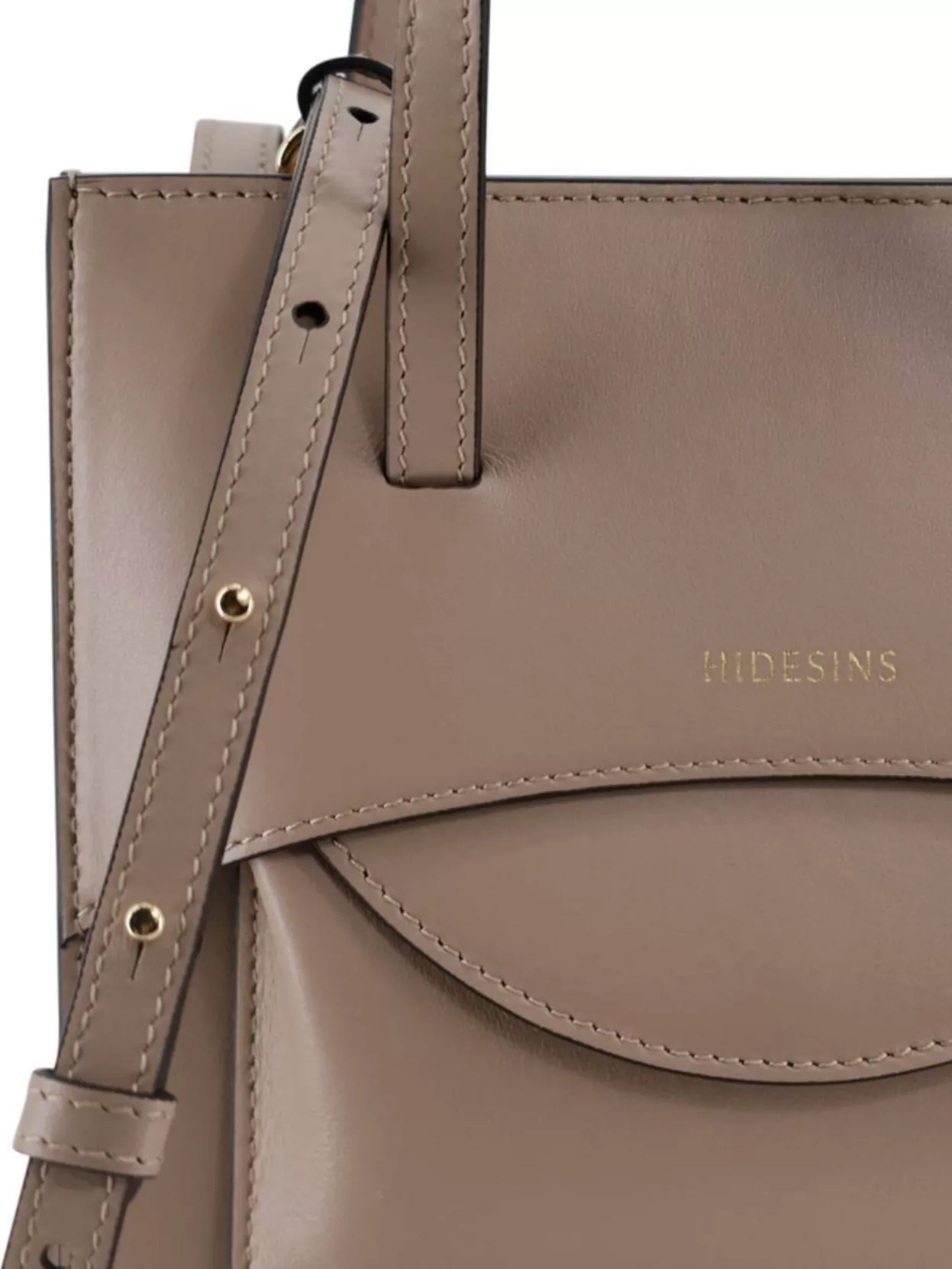 Hidesins Soft Calfskin Tote Bag With Flat Bottom
