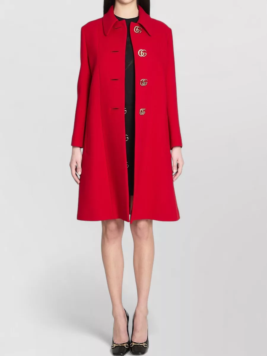 Gucci Wool Slim-Fit Single-Breasted Coat