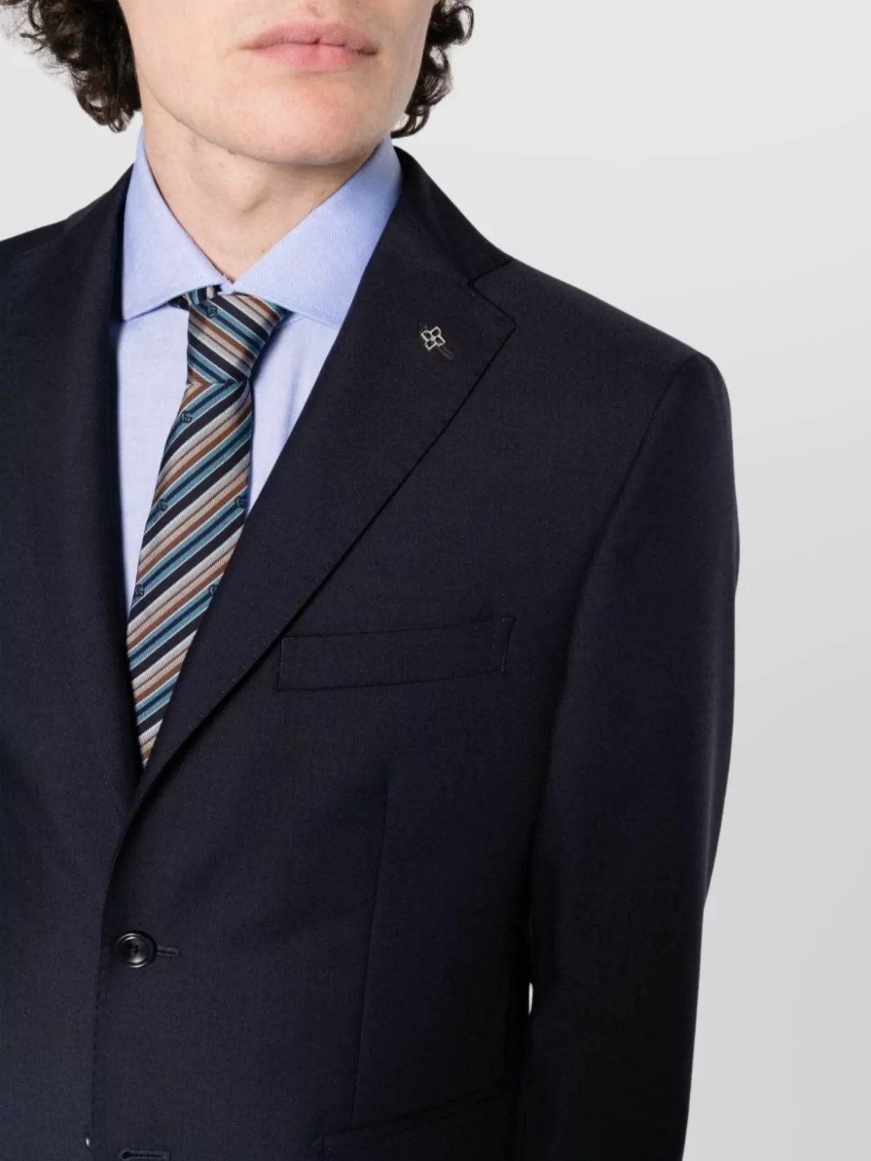 Tagliatore Suit With Chest Pocket And Flap Pockets