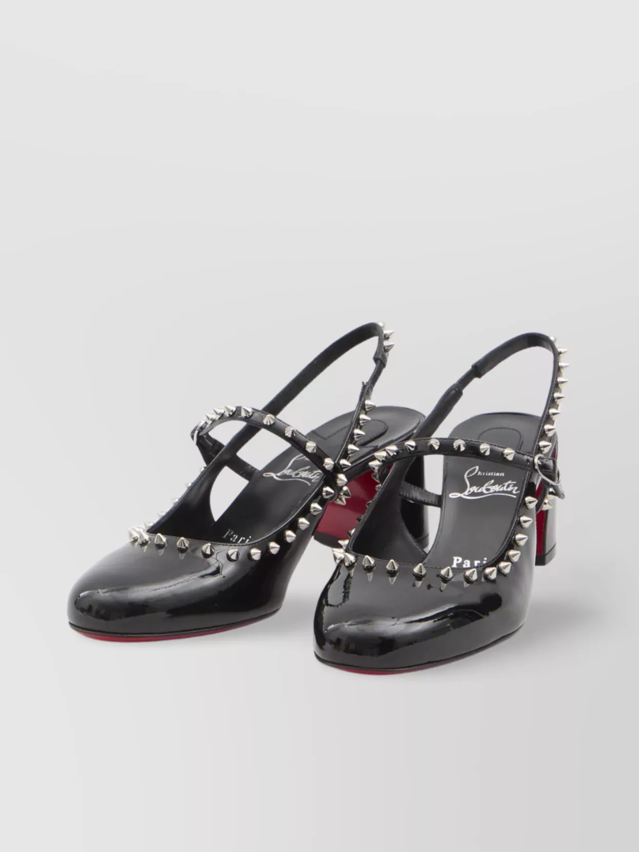 Christian Louboutin Mary Jane Janispikes Pumps