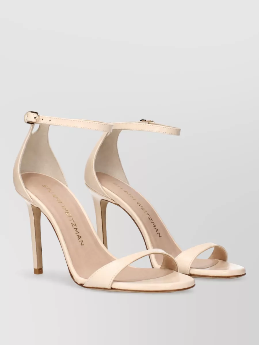 Stuart Weitzman leather stiletto sandals