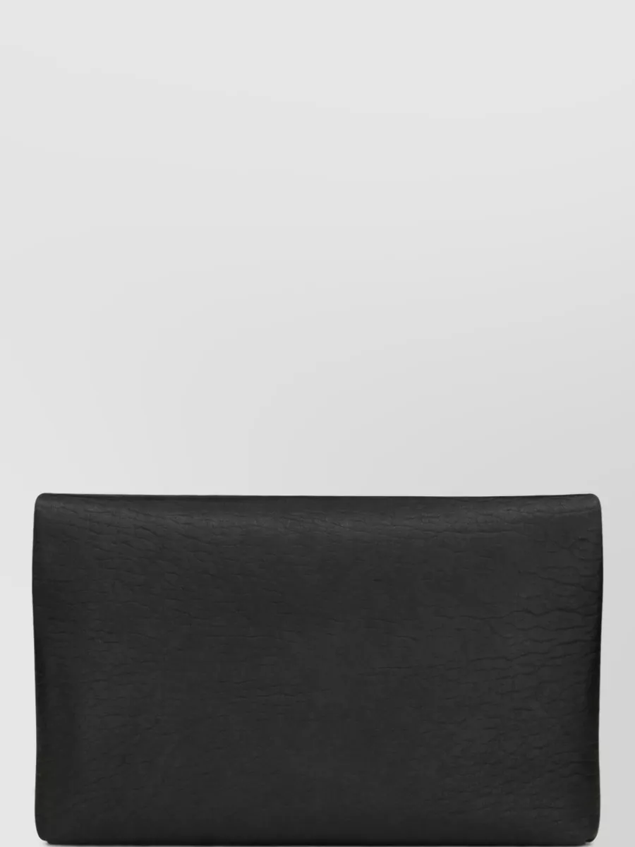 Saint Laurent Cassandre Large Leather Clutch Bag