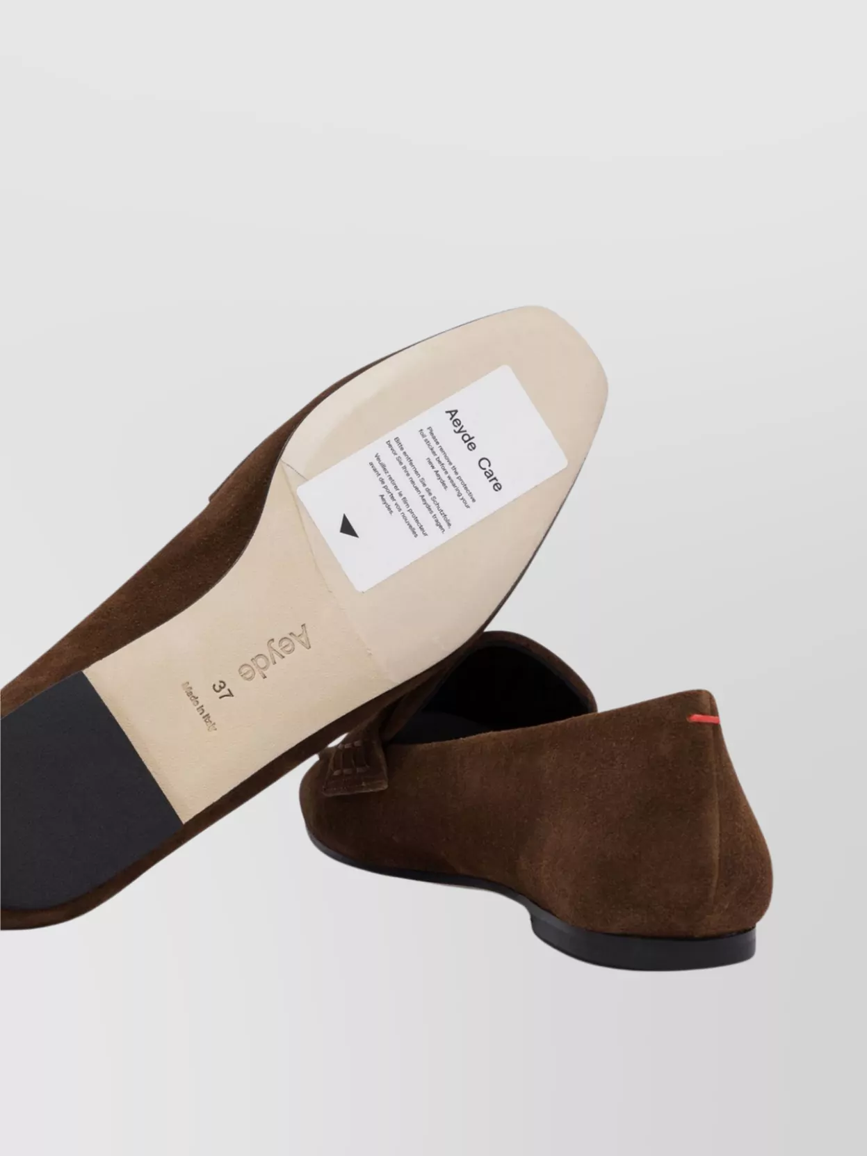 Aeyde Slip-On Loafers With Penny Strap Detail