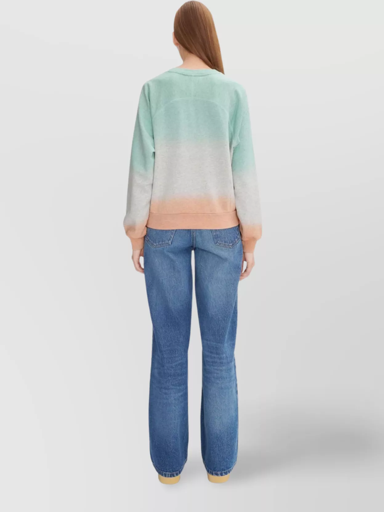 A.p.c. Dip Dye Crewneck Sweatshirt