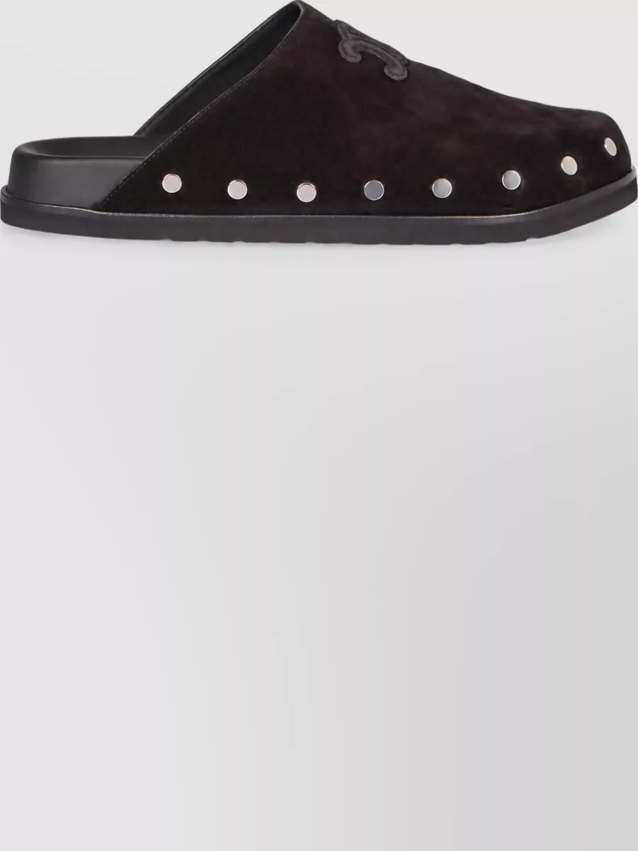 Celine leather mules