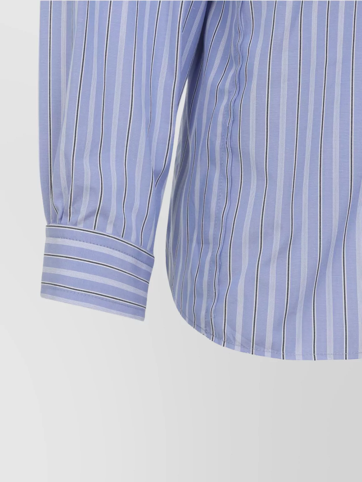 Maison Margiela Long Sleeve Striped Button-Down Shirt