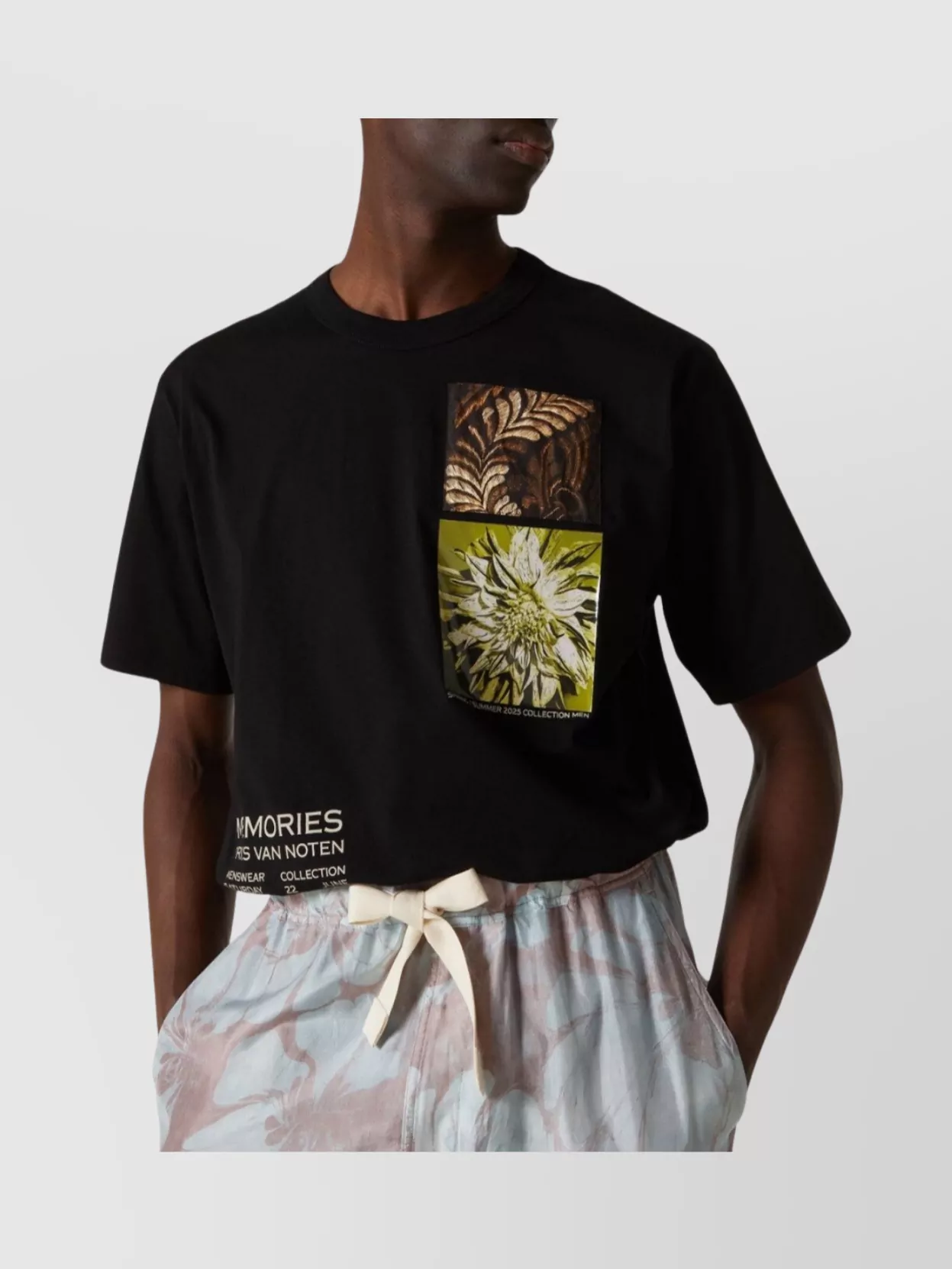 Dries Van Noten Crew Neck Graphic Print T-shirt