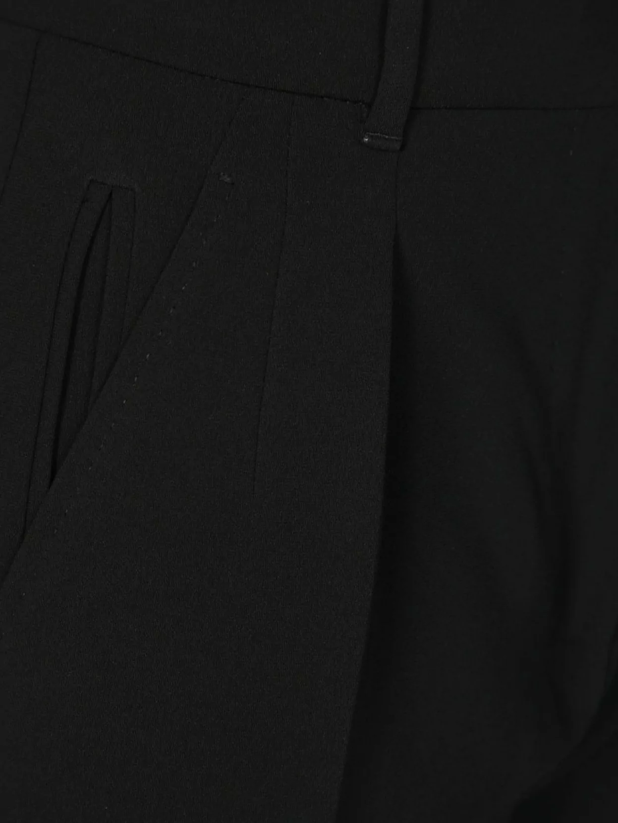 S Max Mara Cady Trousers With Belt Loops And Side Pockets