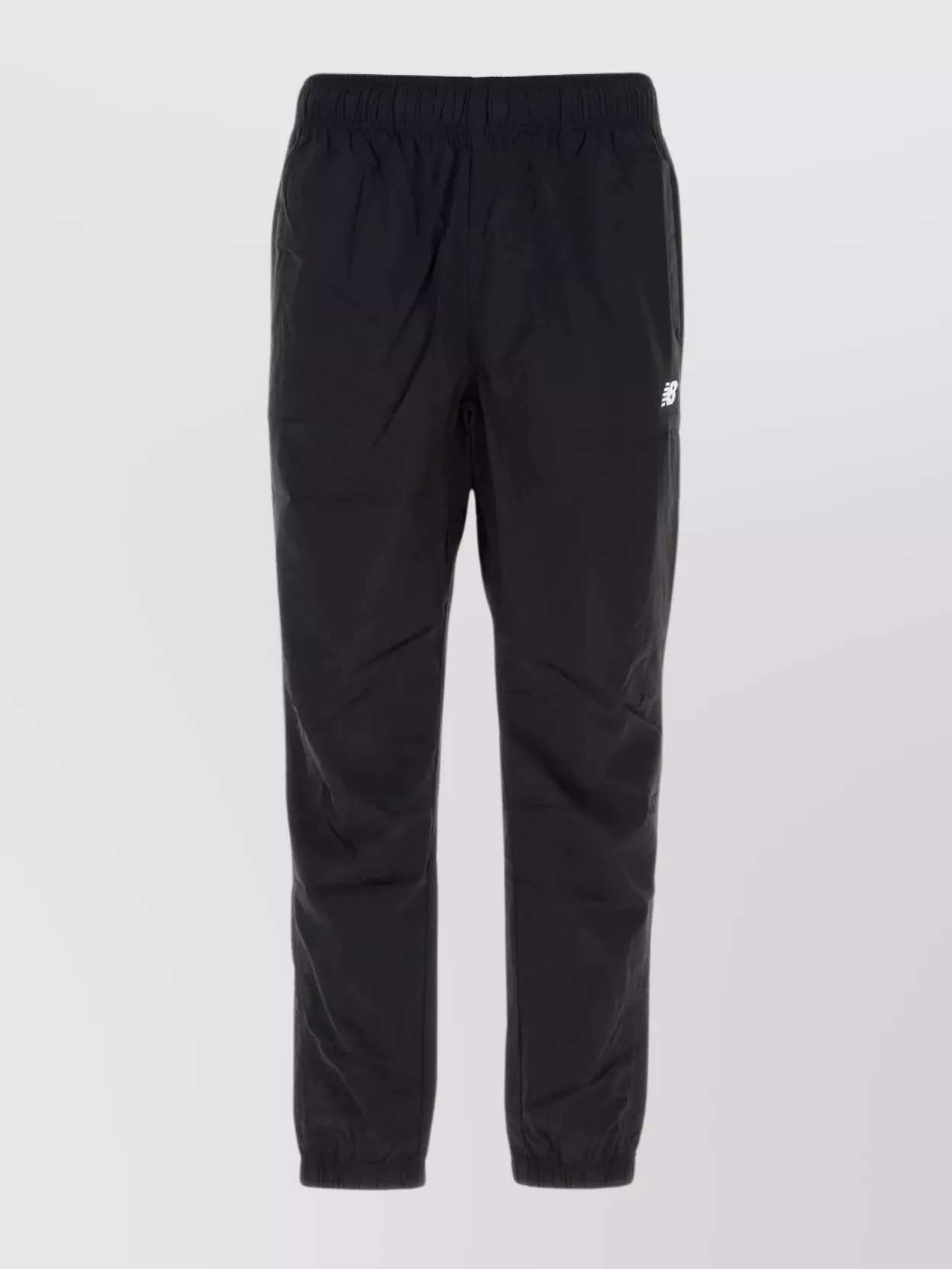 Shop New Balance Nylon Joggers With Elastic Waist And Cuffs