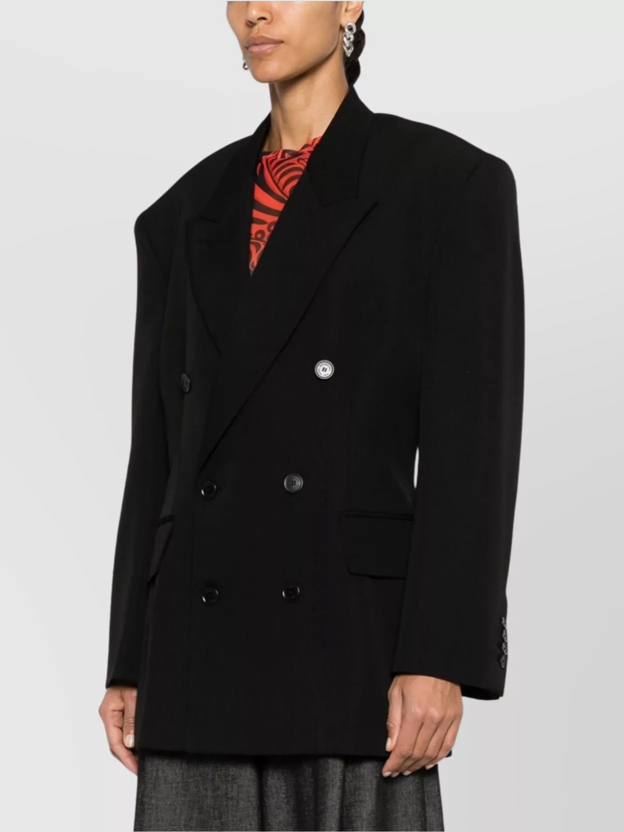 Balenciaga Wool Twill Weave Jacket