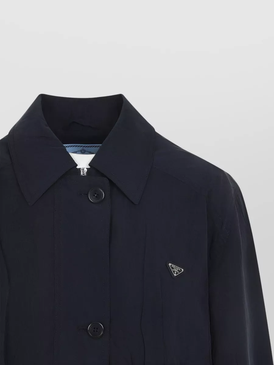 Prada Silk Fitted Jacket