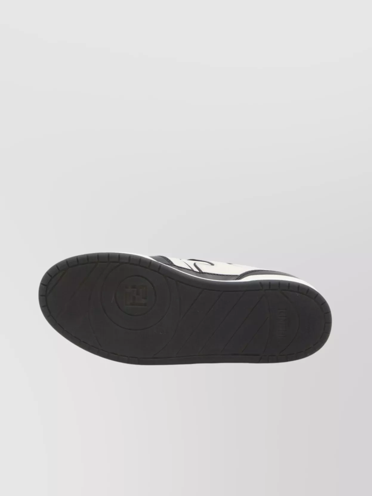 Fendi Leather Perforated Toe Sneakers