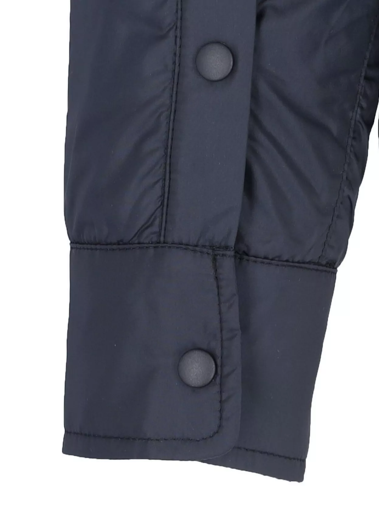 Aspesi Quilted Long Sleeve Shirt With Side And Front Pockets