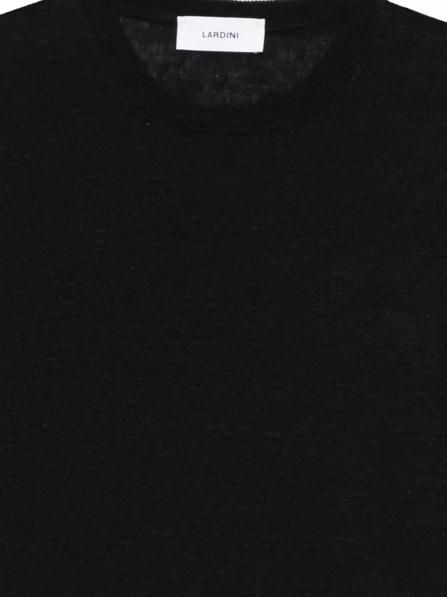 Lardini Crew Neck Knit T Shirt Short Sleeves