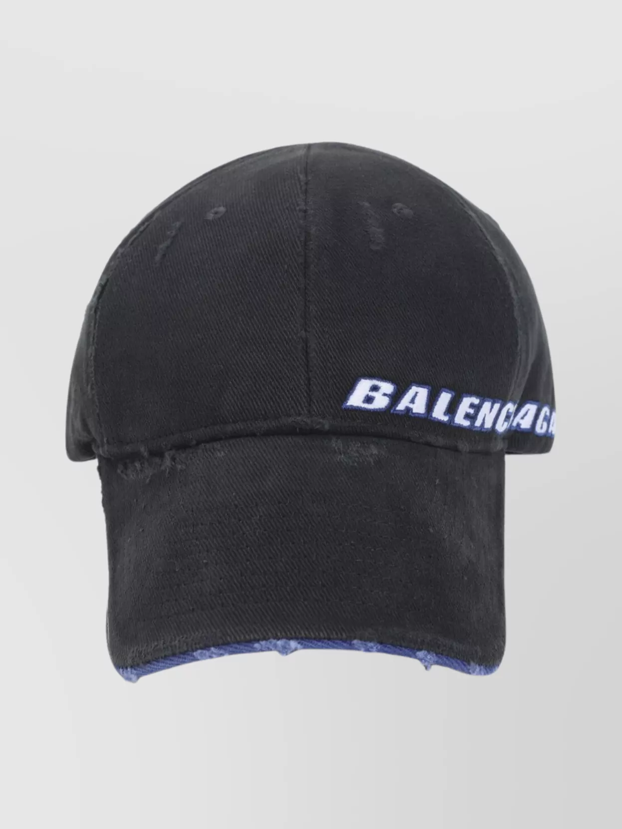 Balenciaga Cotton Cap Distressed Detailing