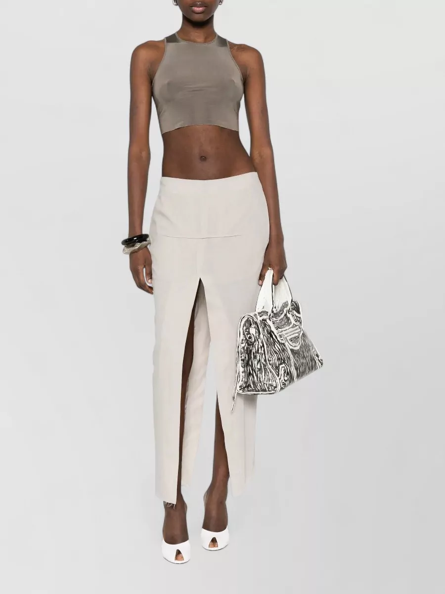 Rick Owens Cropped Tank Top