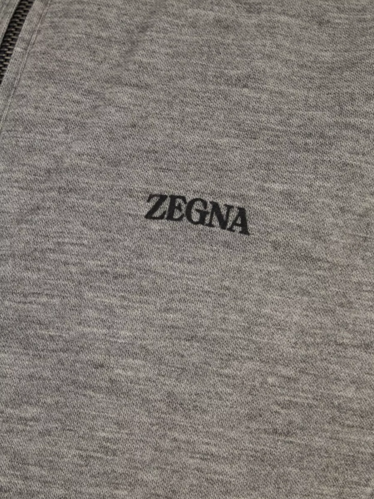 Zegna Reversible High Collar Sleeveless Jacket With Side Pockets In Black