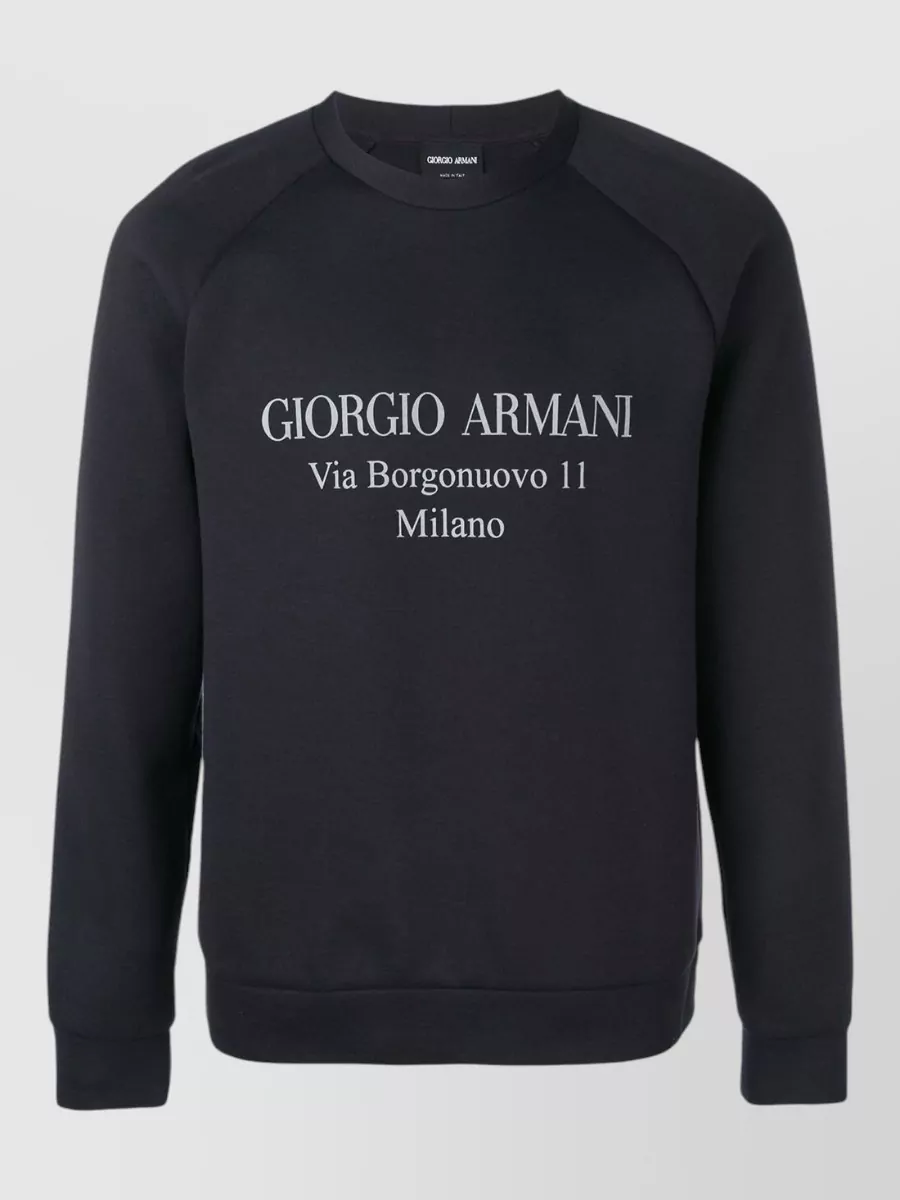 Giorgio Armani cotton sweatshirt