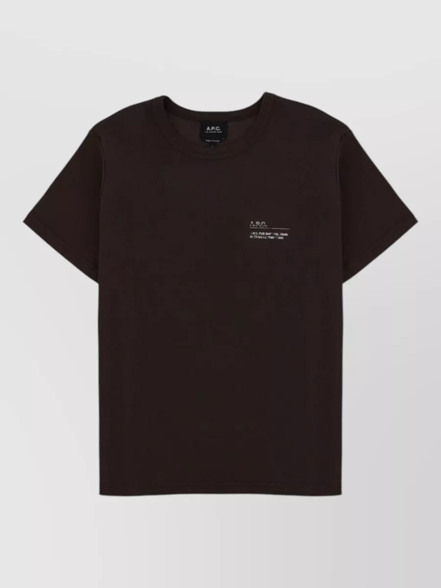 A.P.C. Niclas cotton regular-fit t-shirt