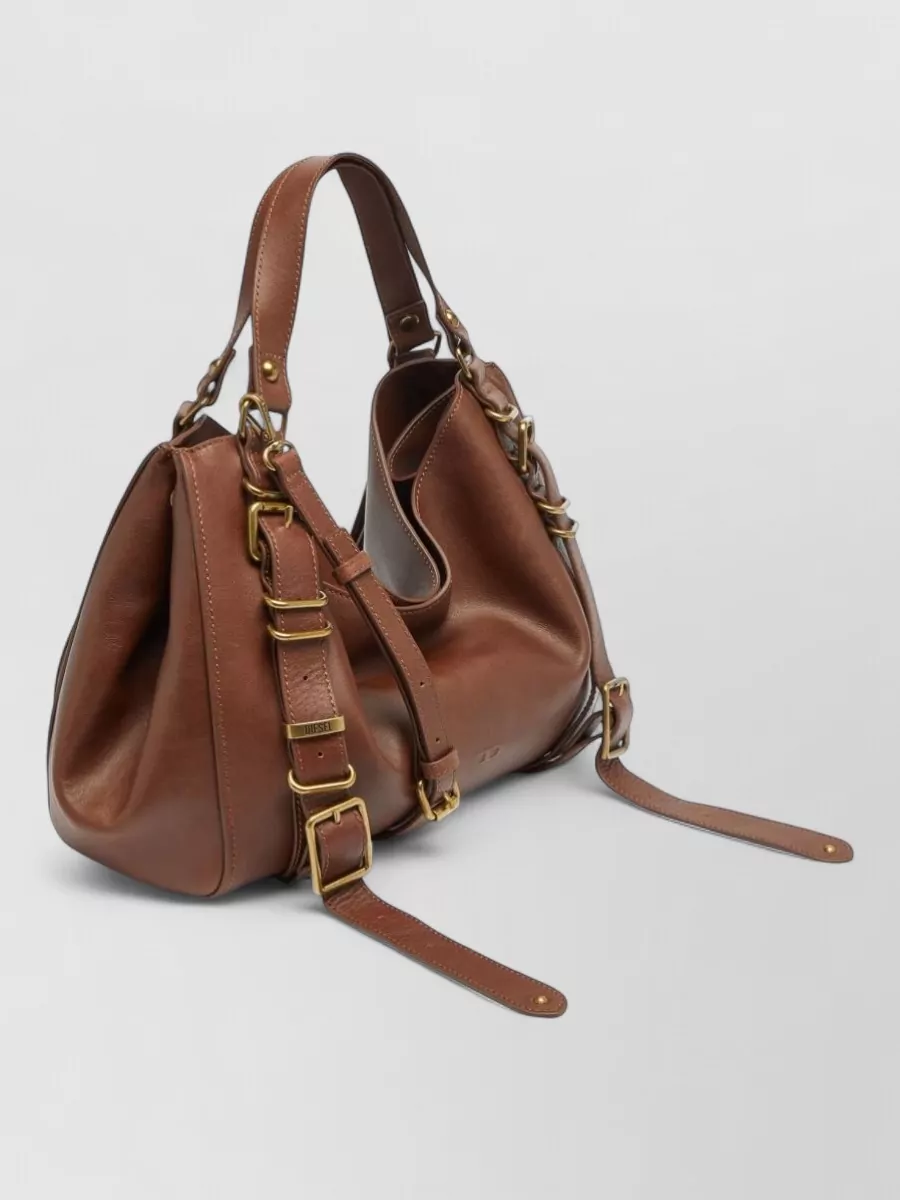 Diesel Medium Leather Shoulder Bag